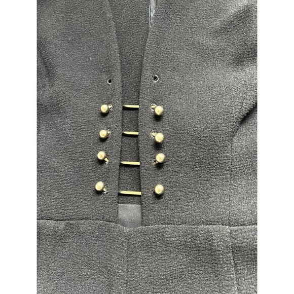 Zimmermann Baton Jumpsuit with Gold Bar in Black - Picture 5 of 8